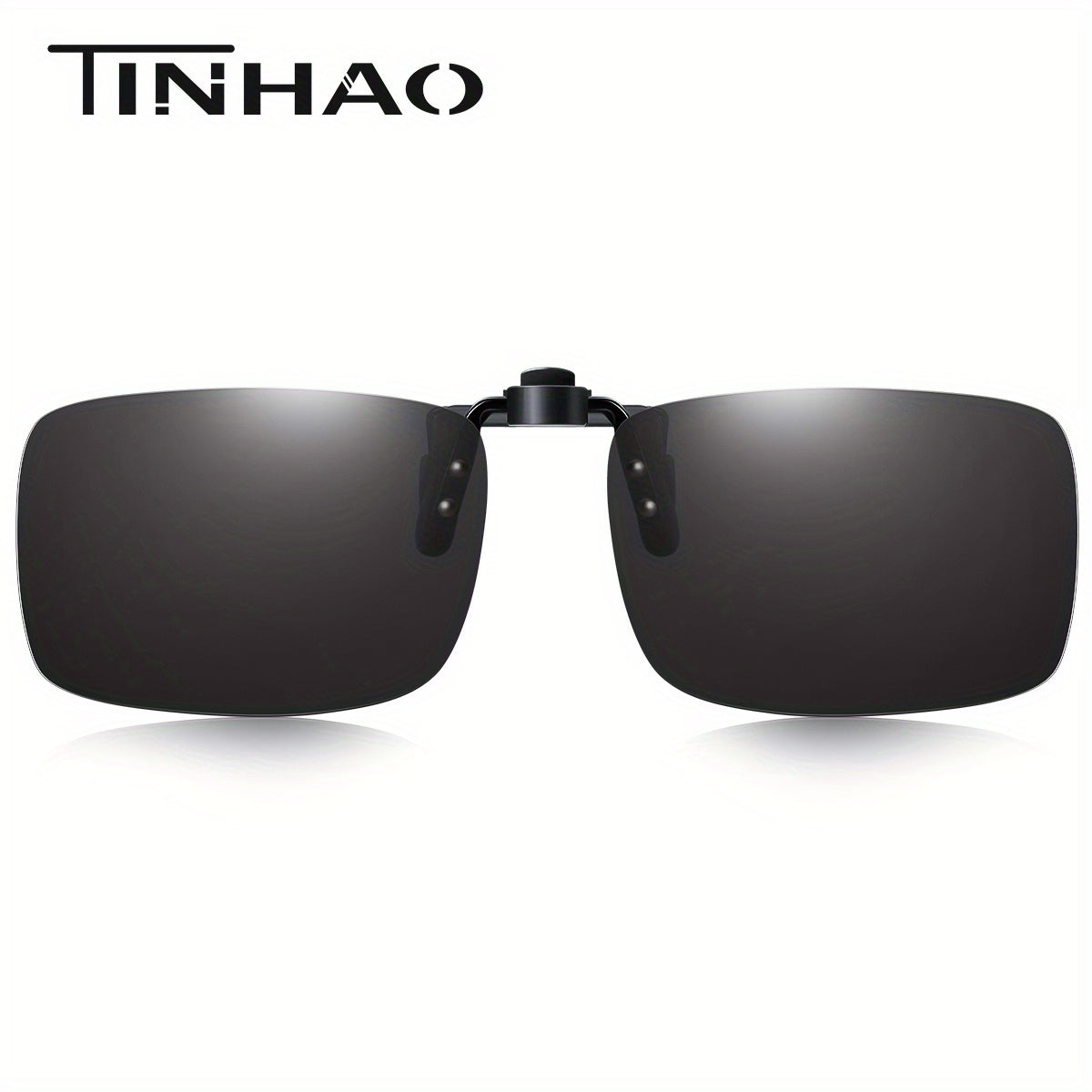 TINHAO Clip On Sunglasses Daytime & Night Vision Lenses