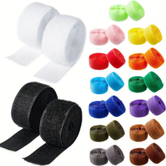 Hook & Loop Tape Roll - Self Adhesive Fastener - 2 54 cm x 50 cm