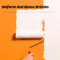 1pc Wool Cotton Thread Paint Roller Brush Latex Wall Painting Tool