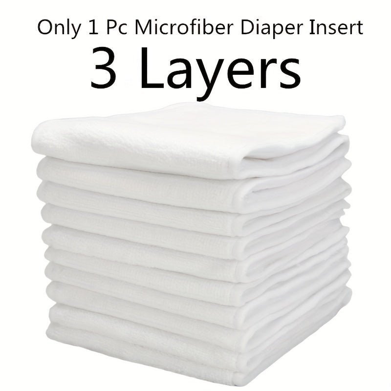 3pcs Reusable Cloth Diapers For Girls Boys Adjustable Washable Nappy