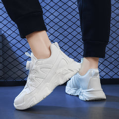 Girls' Chunky Shoes with Rotating Buckle Non Slip Soft Sole Sneakers