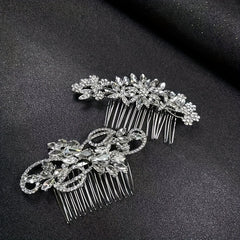Crystal Hair Comb Bridal Insert Comb Head Decoration