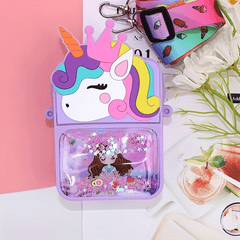 Kids Silicone Coin Purse Pony Crossbody Bag