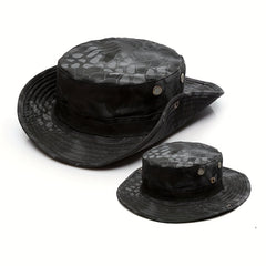 Camouflage Boonie Hat Military Tactical Bucket Hat for Men