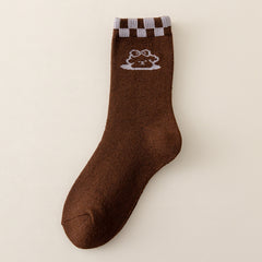Women's Cartoon Animals Tube Socks