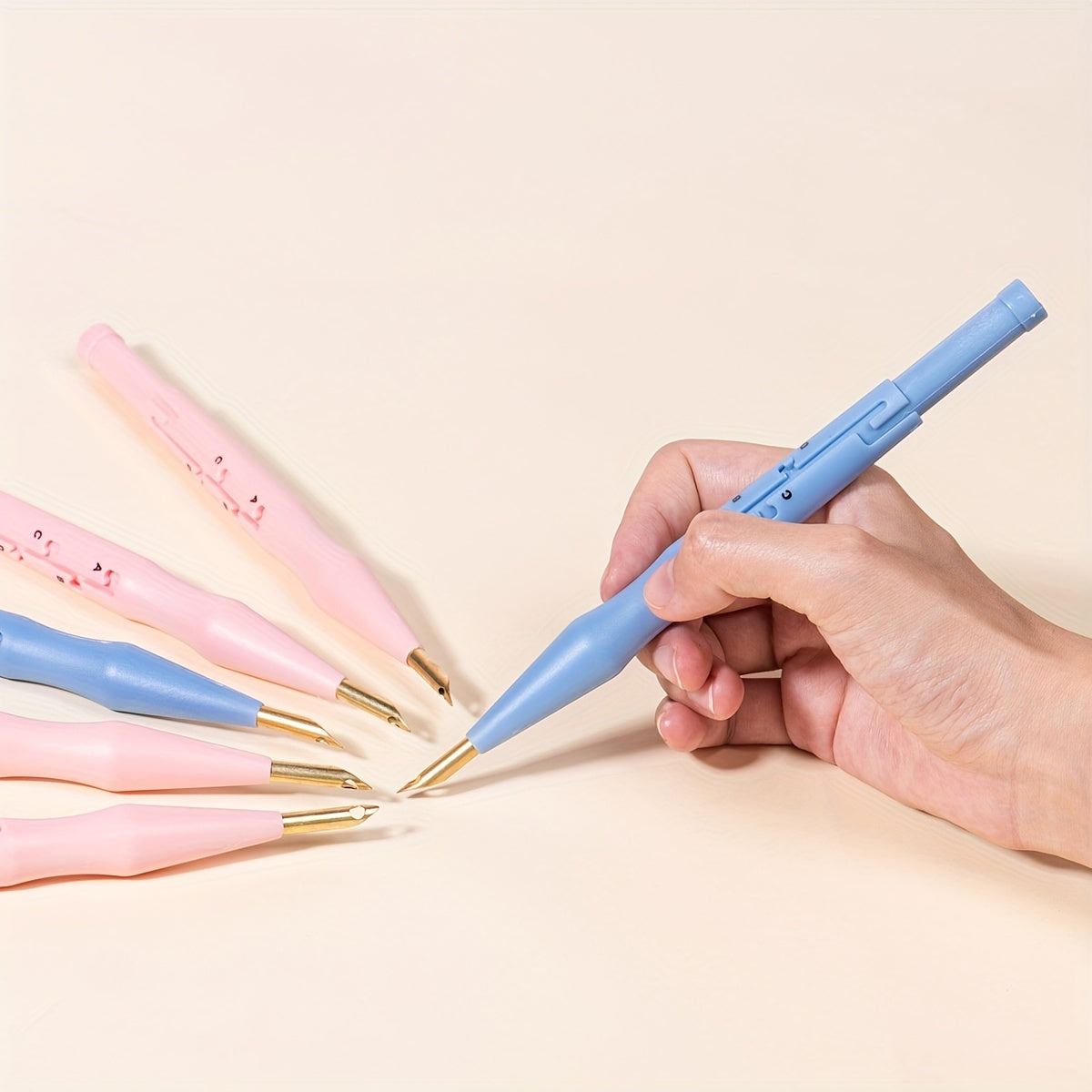 1pc Poking Pen For Embroidery DIY Wool Tool