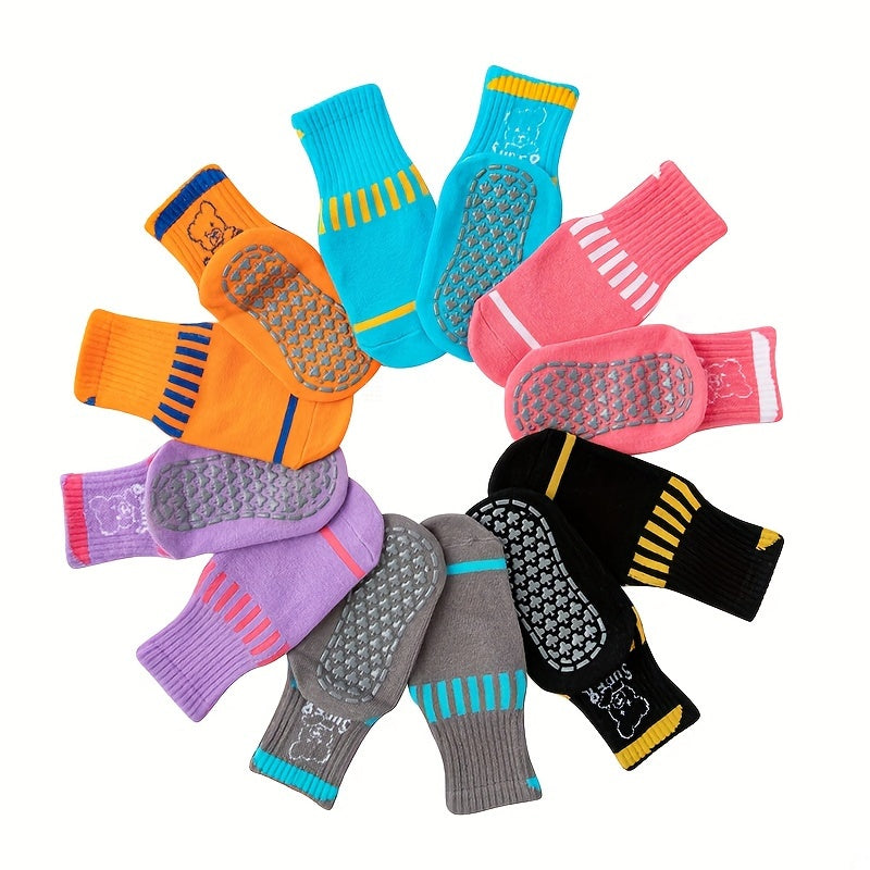 Baby Boy's Non-slip Sports Socks Soft Breathable