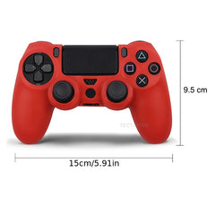 PS4 Controller Skin Camo Pattern Silicone Case Soft Rubber Cover