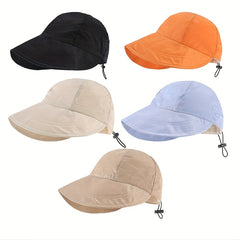 Wide Brim Sun Hat Adjustable UV Protection Cap Outdoor Visor Hats
