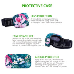 MAXJULI Microfiber Goggle Cover Mesh Fabric Protection
