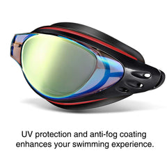 Shortsighted Optical Swim Goggles Anti Fog UV Protection