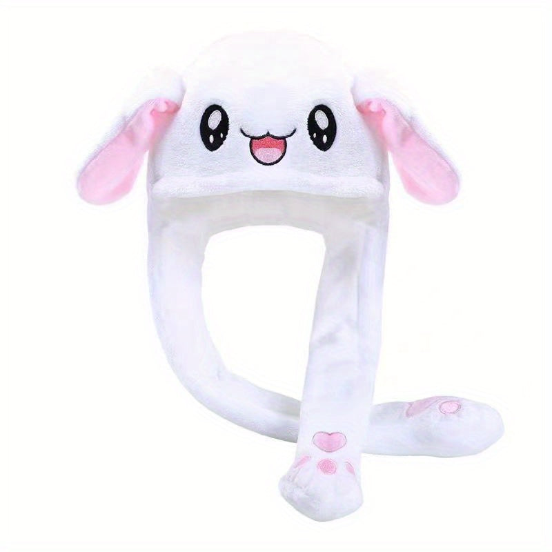 Plush Bunny Rabbit Cap Earmuffs for Girls