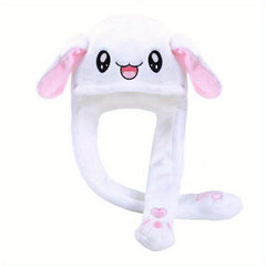 Plush Bunny Rabbit Cap Earmuffs for Girls