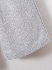 Girls' Wide Leg Plain Pants Trousers for Street Outfits