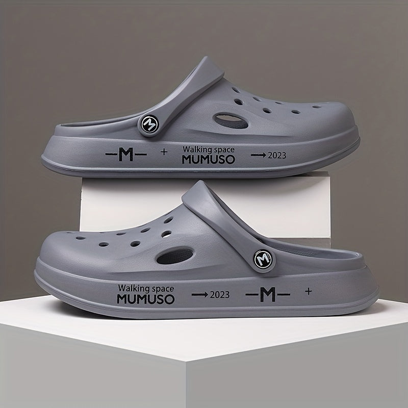 Men's Casual Slip On Hollow Out Sandals - Platform Shoes