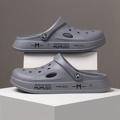 Men's Casual Slip On Hollow Out Sandals - Platform Shoes