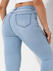 Ripped Skinny Jeans for Women