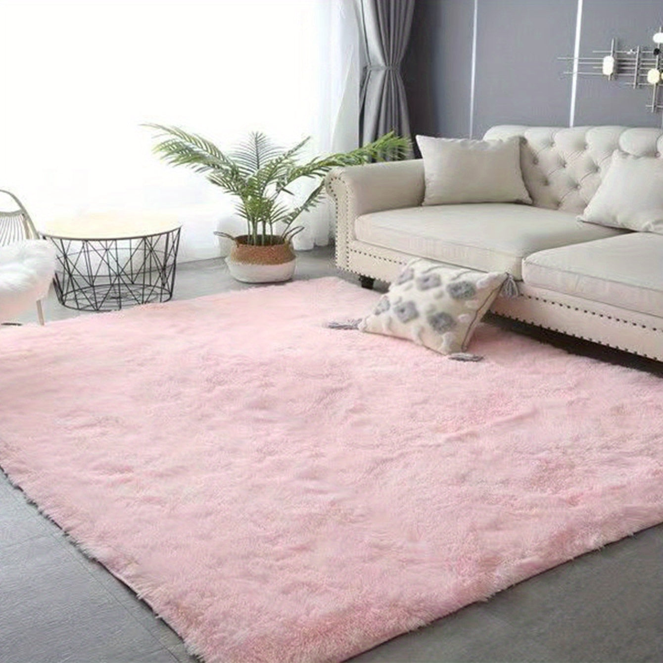 Soft Plush Shag Area Rug for Living Room Bedroom Home Decor