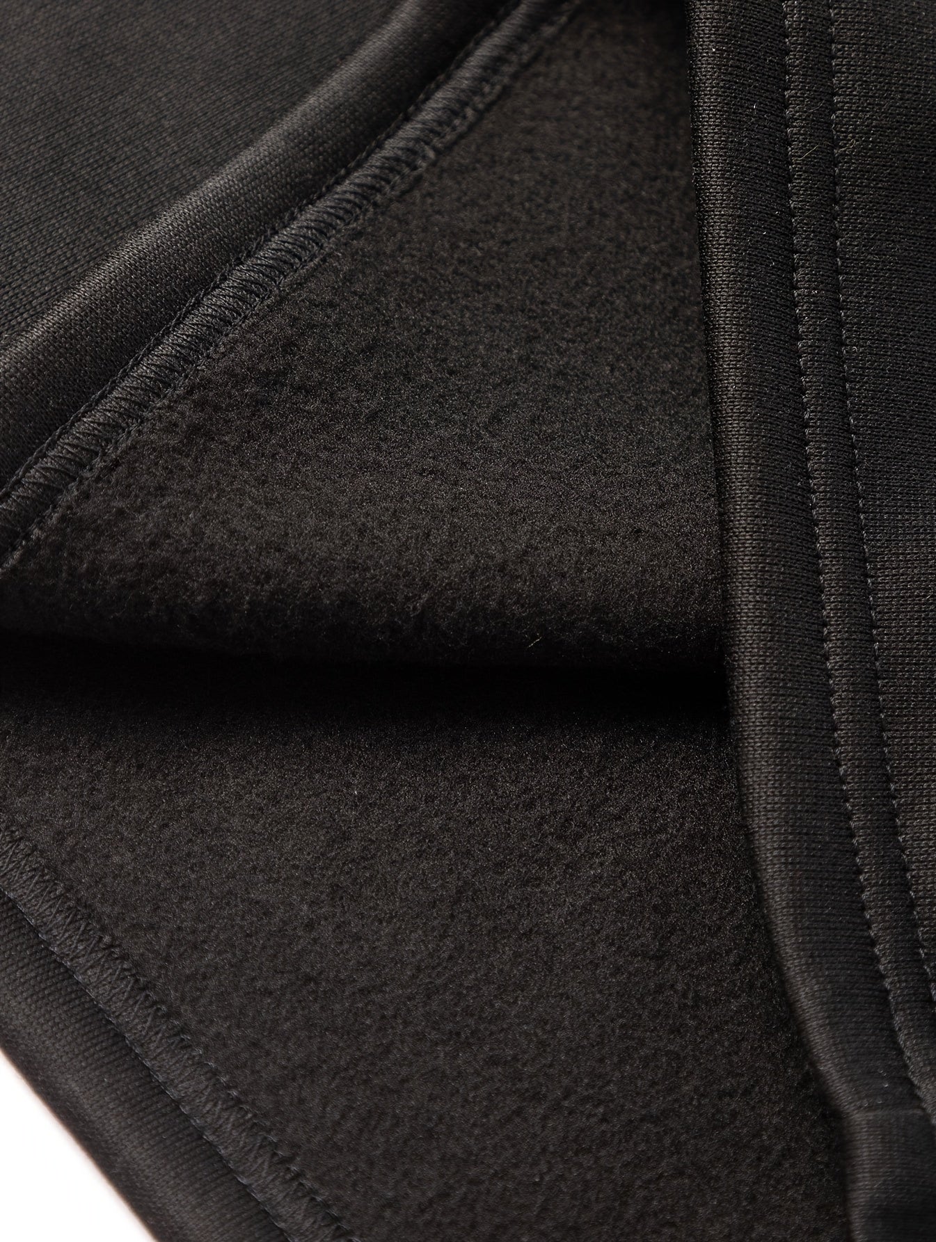 Fleece Lined Lounge Set Crew Neck Top & Tie Joggers Pajamas