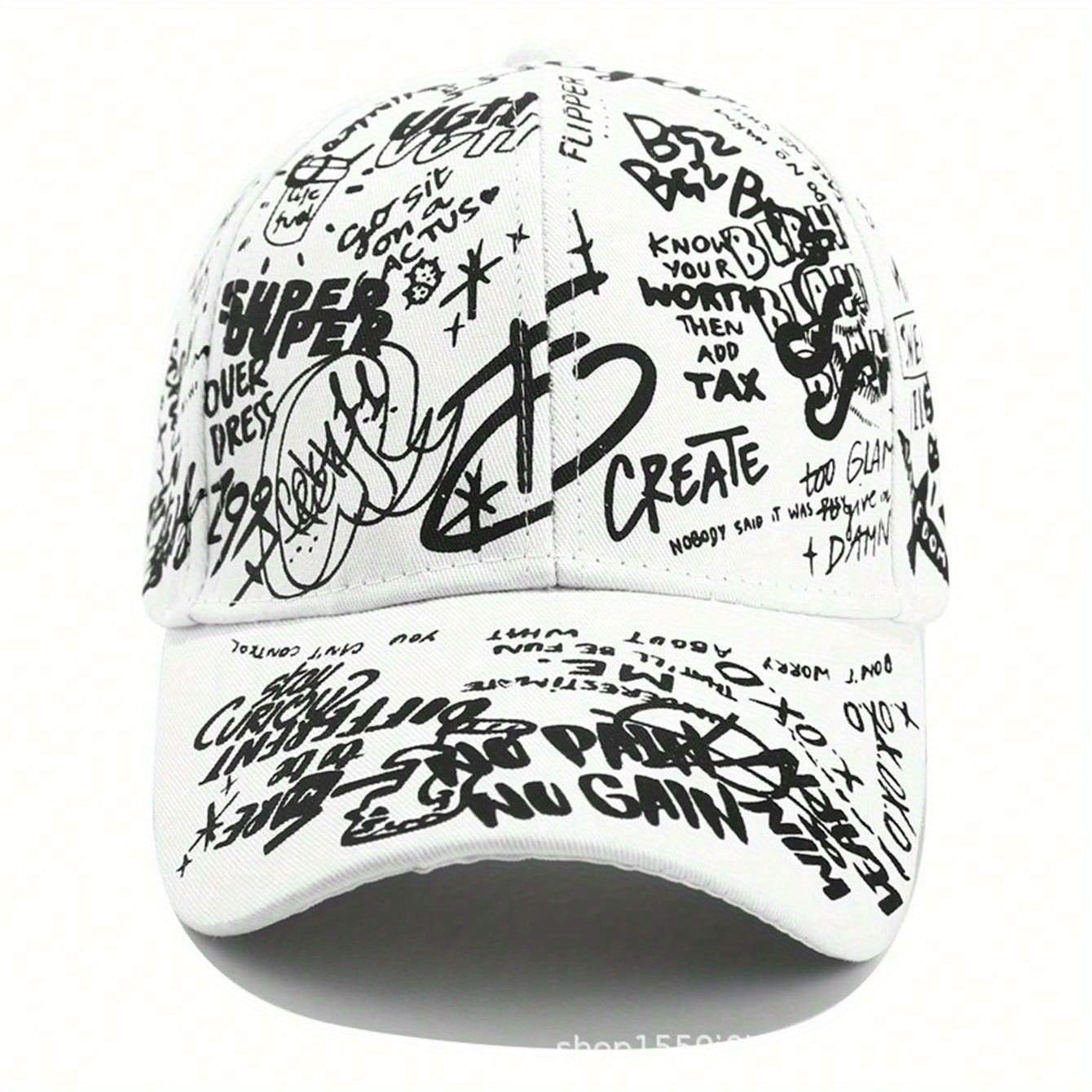 Men's Graffiti Baseball Cap