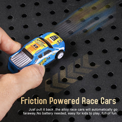 12pcs Metal Pull Back Toy Cars Mini Die Cast Race Cars Vehicles Bulk