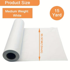 Iron-On Fusible Interfacing Non-Woven 12in x 15yd
