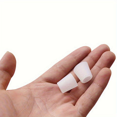 4pcs Silicone Toe Sleeves Overlapping Separator Fit Night Home Use