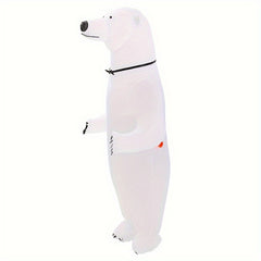 Polar Bear Inflatable Costume Halloween Party Cosplay Dress