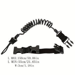 Elastic Quick Release Carabiner Clip Anti Lost Lanyard
