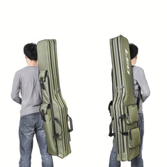 LEOFISHING Fishing Tackle Storage Bag 27ft Portable Rod Reel Organizer