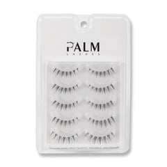 Natural Look False Eyelashes Short & Japanese Lashes Clear Band