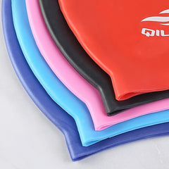 High Elastic Silicone Swimming Cap for Long Hair