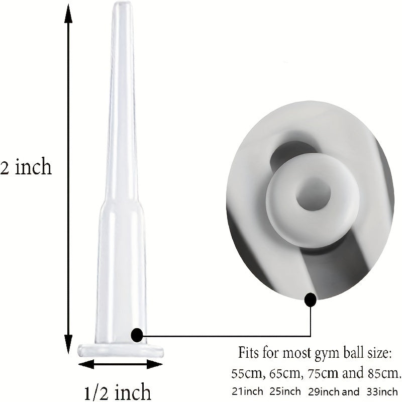 Yoga Ball Air Plug for Fitness Exercise with Stopper Pin Needle