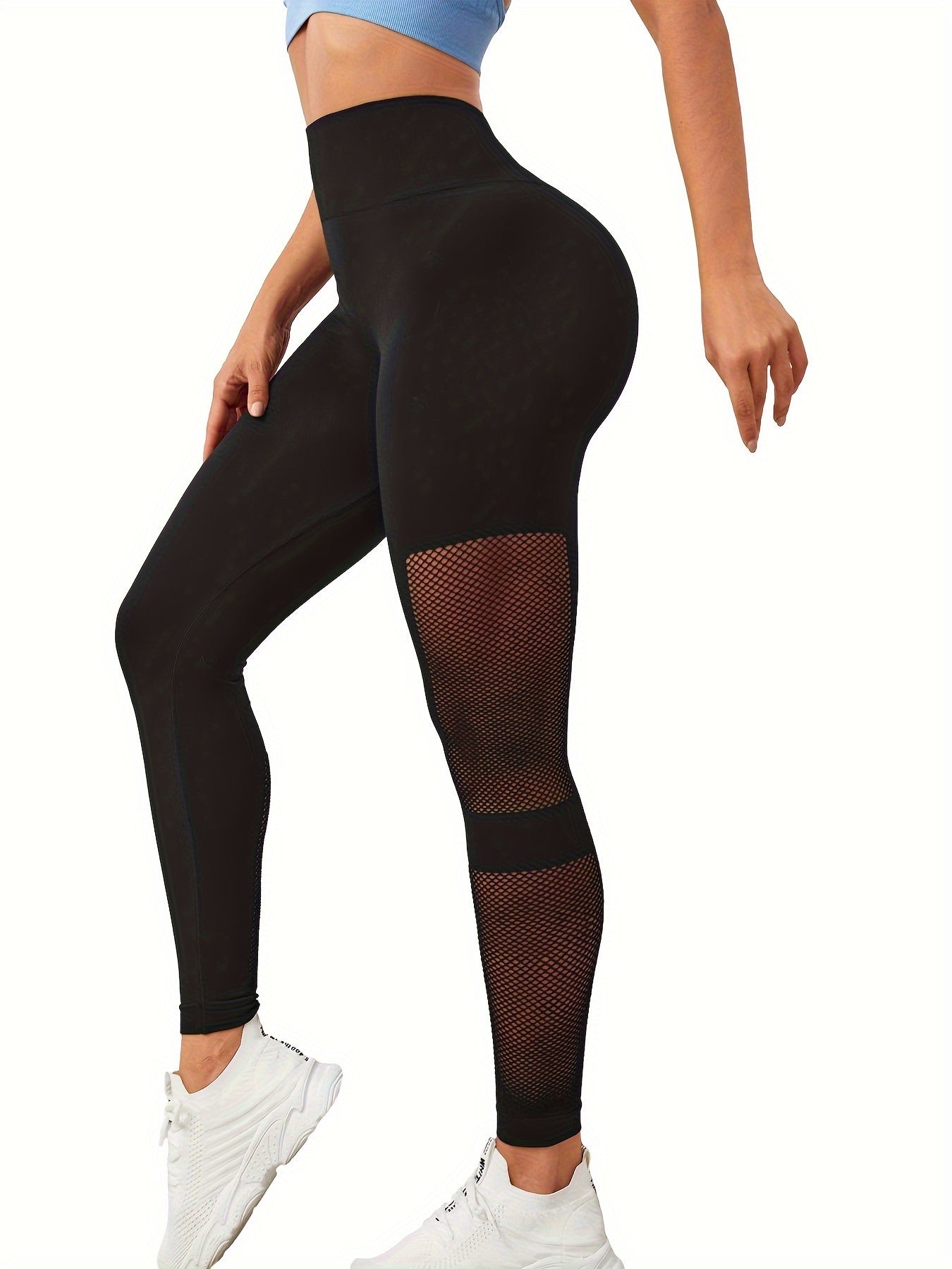 Hollow Breathable Yoga Pants Stretch Leggings