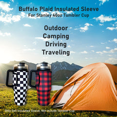 40oz Tumbler Insulated Sleeve, Outdoor Camping Protective Cover