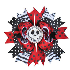 The Nightmare Before Christmas Bow Movie Hairpin Halloween Christmas Gift