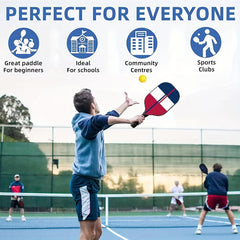 USAPA Approved Pickleball Paddle Fiberglass Surface Rackets