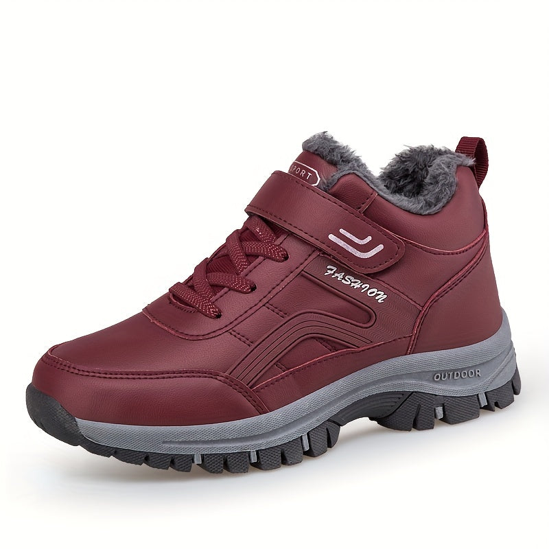 Women's Warm Hiking Boots Non Slip Outdoor Snow Boots