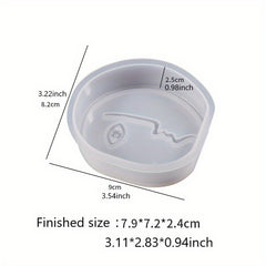 DIY Abstract Human Face Mold Aromatherapy Candle Silicone Mold