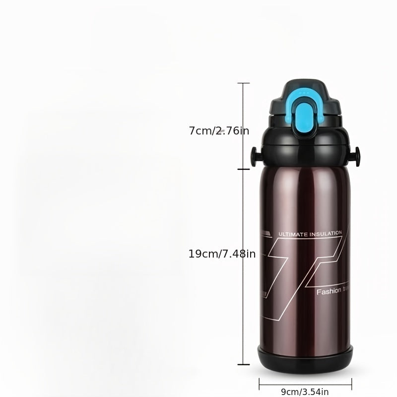 800ml Stainless Steel Vacuum Insulated Bottle for Outdoor Activities