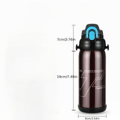 800ml Stainless Steel Vacuum Insulated Bottle for Outdoor Activities
