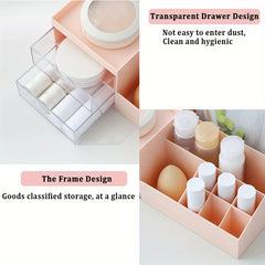 Pink Desk Storage Box Cutting Pen Holder & Accessories Plastic Stationery