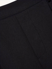 Women's Plus Solid Elastic High Rise Casual Pants