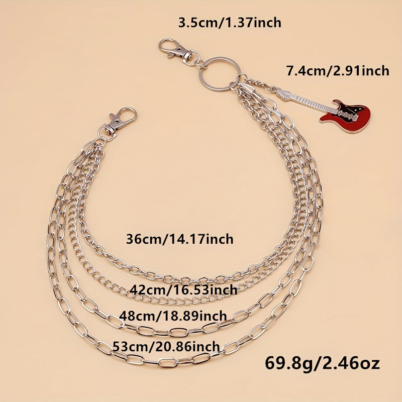 Chain Belt Body Chain Guitar Pendant Pants Chain