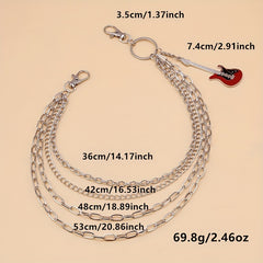 Chain Belt Body Chain Guitar Pendant Pants Chain