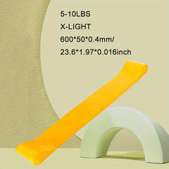 5pcs Latex Elastic Resistance Bands for Home Fitness