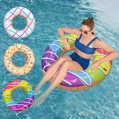 Donut Swim Rings for Pool and Beach Fun