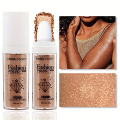 Shimmer Highlighter Powder Natural Sparkle Makeup Brightens