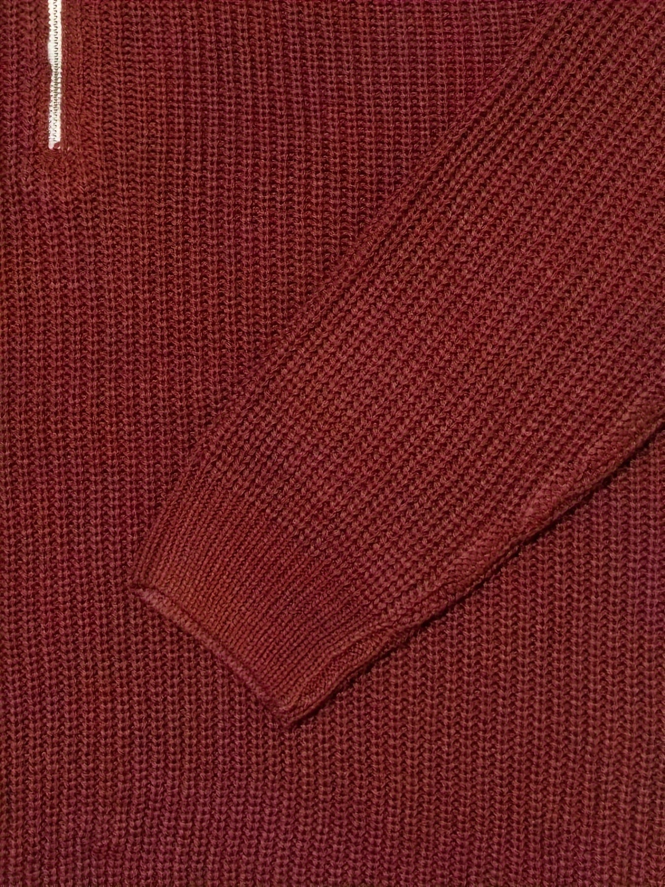 High Neck Zipper Sweater