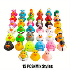 Random Styles 2 Inch Eco-Friendly Duck Toy For Kids Bathtub & Pool
